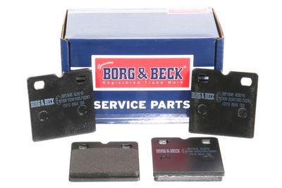 комплект феродо за накладки, дискова ръчна спирачка BORG & BECK BBP2846