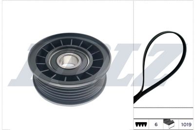 SET CUREA TRANSMISIE CU CANELURI