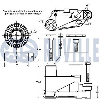 INTINZATOR CUREA CUREA DISTRIBUTIE RUVILLE 540536 1