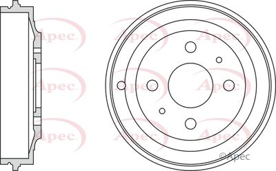 Brake Drum APEC DRM9147