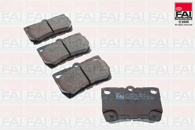 Zestaw klocków hamulcowych, hamulce tarczowe FAI AUTOPARTS BP501