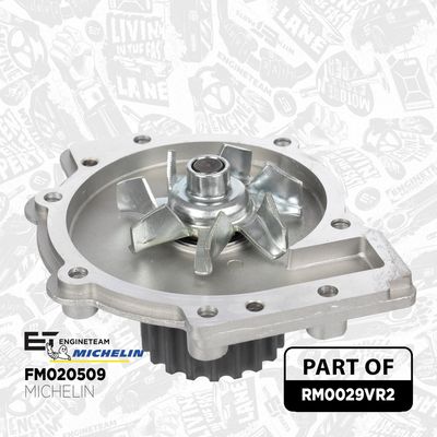 Vodní pumpa + sada ozubeného řemene ET ENGINETEAM RM0029VR2