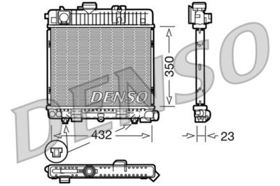 DENSO DRM05025 Крышка радиатора  для BMW 3 (Бмв 3)
