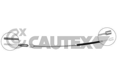 Тросик, cтояночный тормоз CAUTEX 489066 для OPEL TIGRA