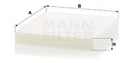 MANN-FILTER CU 26 021 Фильтр салона  для AUDI A1 (Ауди А1)