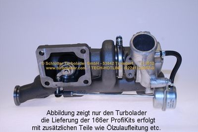 LADER AUFLADUNG SCHLÜTTER TURBOLADER 16609375 2