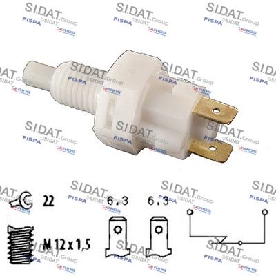 SIDAT 5.140016 Выключатель стоп-сигнала  для OPEL COMBO (Опель Комбо)