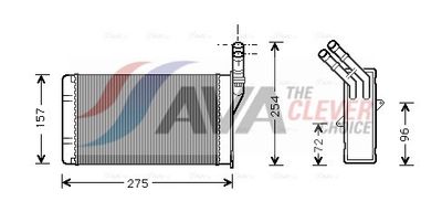 WäRMETAUSCHER INNENRAUMHEIZUNG