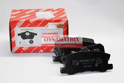 Комплект тормозных колодок, дисковый тормоз DYNAMATRIX DBP1604 для MITSUBISHI ASX