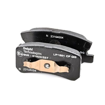 BREMSBELAGSATZ SCHEIBENBREMSE DELPHI LP1691 5