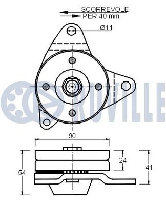 INTINZATOR CUREA CUREA DISTRIBUTIE RUVILLE 540116 1
