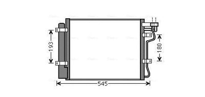 CONDENSATOR CLIMATIZARE AVA QUALITY COOLING KA5134D