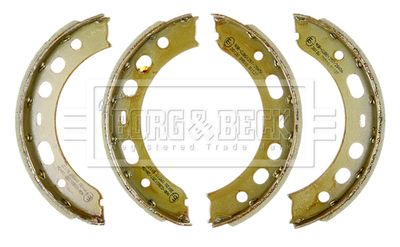 Zestaw szczęk hamulcowych, hamulec postojowy BORG & BECK BBS6392