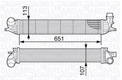 MAGNETI MARELLI Ladeluftkühler