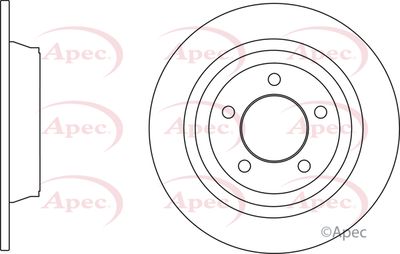 Brake Disc APEC DSK3122