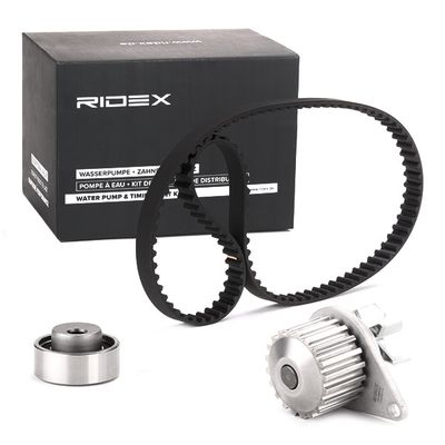 водна помпа+ к-кт ангренажен ремък RIDEX 3096W0019