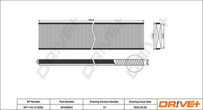 FILTER INNENRAUMLUFT DR!VE+ DP1110120280 1