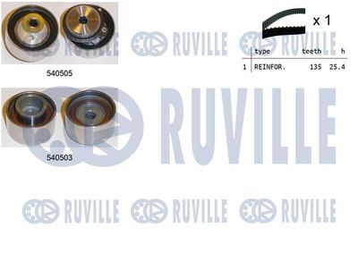 Комплект ремня ГРМ RUVILLE 550352 для MAZDA PREMACY