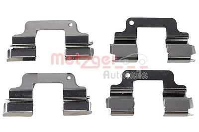 Комплектующие, колодки дискового тормоза METZGER 109-1740 для LAND ROVER FREELANDER