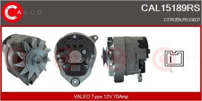 GENERATOR / ALTERNATOR CASCO CAL15189RS