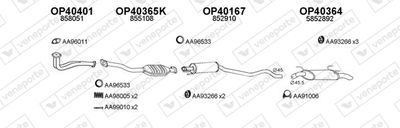 SISTEM DE ESAPAMENT VENEPORTE 400497