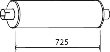 MITTEL-/ENDSCHALLDäMPFER DINEX 28323