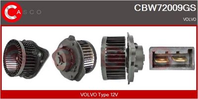 VENTILATOR HABITACLU CASCO CBW72009GS