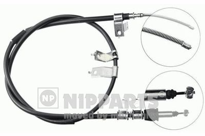 Тросик, cтояночный тормоз NIPPARTS J19318 для HYUNDAI SANTA FE