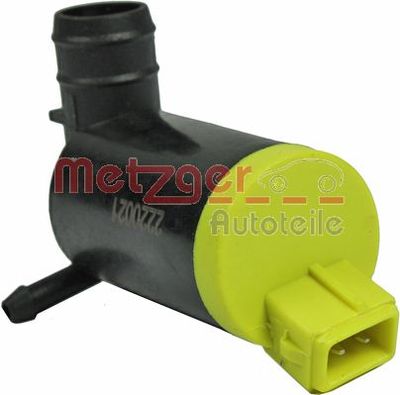 Водяной насос, система очистки окон METZGER 2220021 для PEUGEOT 206