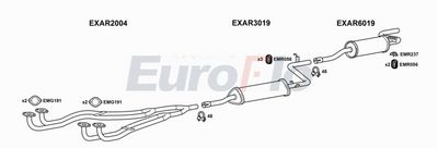 Układ wydechowy EUROFLO AR33151011