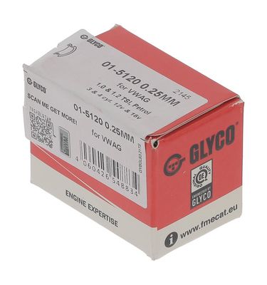 Kiertokangen laakeri GLYCO 01-5120 0.25MM