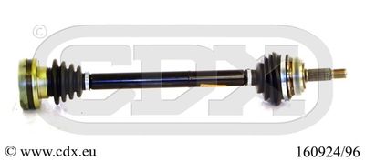 CDX 160924/96 Полуось в сборе  для AUDI 80 B3 седан (893, 894, 8A2) 1.8