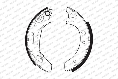 SET SABOTI FRANA FERODO FSB421 1