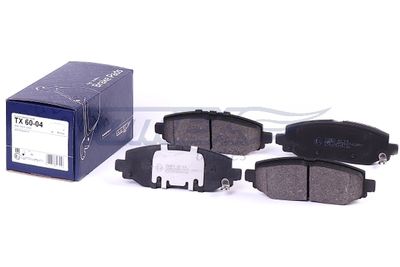 Sada brzdových platničiek kotúčovej brzdy TOMEX Brakes 60-04