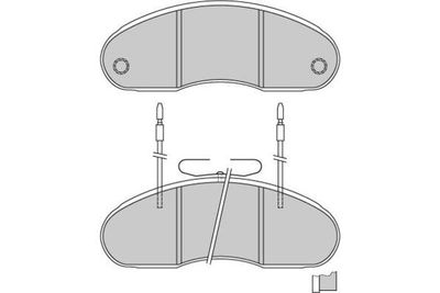 Комплект тормозных колодок, дисковый тормоз E.T.F. 12-5242 для RENAULT TRUCKS B