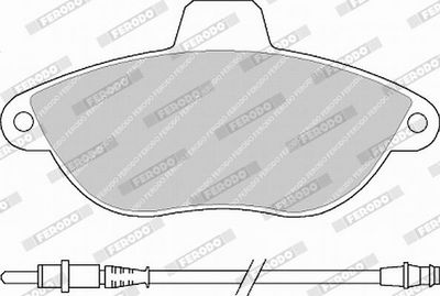 SET PLACUTE FRANA FRANA DISC FERODO FVR1002 2