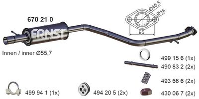 MITTELSCHALLDäMPFER