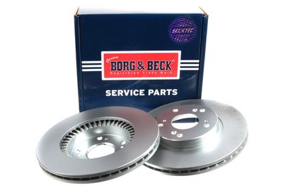 спирачен диск BORG & BECK BBD4333