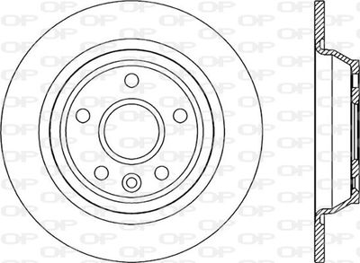 Тормозной диск OPEN PARTS BDR2303.10 для BMW 2500-3.3