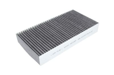Cabinefilter 320x164x48, met actieve kool past: JOHN DEERE 100, 200, 300, 400, 4700, 4710, 4720, 4730, 4930, 7630, 7720, 7730, 7815, 7820, 7830, 7920, 7930, 8110, 8110 T, 8120, 8120 T, 8130 2WD