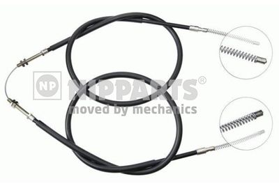Тросик, cтояночный тормоз NIPPARTS J11575 для SUZUKI ALTO