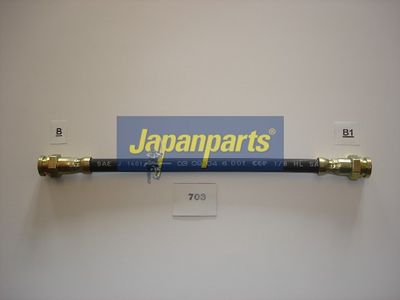 JAPANPARTS Laikantysis rėmas, stabdžių žarnelė