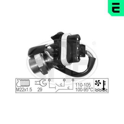 COMUTATOR TEMPERATURA VENTILATOR RADIATOR