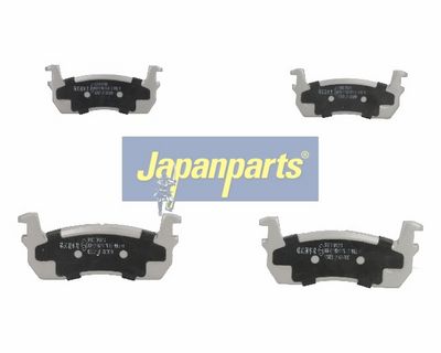 JAPANPARTS Stabdžių trinkelių rinkinys, diskinis stabdys