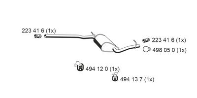 MITTELSCHALLDäMPFER