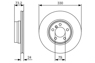 DISC FRANA BOSCH 0986479A06 4