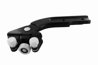 Ritinėlio kreiptuvas, atstumiamos durys