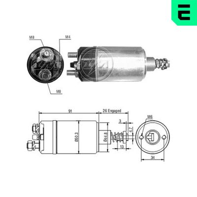 SOLENOID ELECTROMOTOR