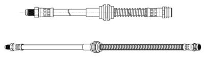 Тормозной шланг CEF 514654 для MERCEDES-BENZ C-CLASS