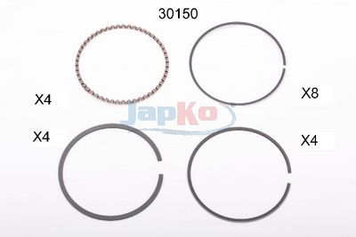 бутален пръстен (сегмент) JAPKO 430150J